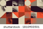 abstract geometric vector... | Shutterstock .eps vector #1810903501