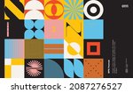 neomodern aesthetics of... | Shutterstock .eps vector #2087276527