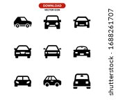 car icon or logo isolated sign... | Shutterstock .eps vector #1688261707