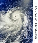 Small photo of Typhoon Neoguri 08W in the Pacific Ocean. Typhoon Neoguri 08W in the Pacific Ocean. Elements of this image furnished by NASA.