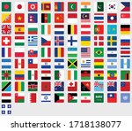 flag of all countries in one... | Shutterstock .eps vector #1718138077