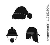 vector design of headwear and... | Shutterstock .eps vector #1171538041