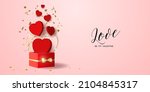 valentine's day sale vector... | Shutterstock .eps vector #2104845317