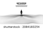 vector silhouette of... | Shutterstock .eps vector #2084183254