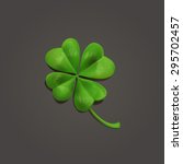 Four Leaf Realistic Lucky...