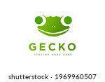 gecko logo design vector... | Shutterstock .eps vector #1969960507