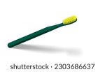 Cut out green toothbrush....