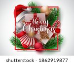 christmas vector background... | Shutterstock .eps vector #1862919877