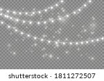 christmas lights isolated on... | Shutterstock .eps vector #1811272507