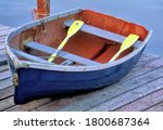 Colorful Weathered Rowboat...