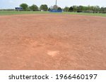 Softball Field With A Dirt...