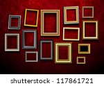 frames for photo or picture on... | Shutterstock .eps vector #117861721