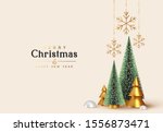 christmas and new year... | Shutterstock .eps vector #1556873471