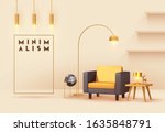 interior design living room.... | Shutterstock .eps vector #1635848791