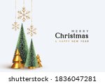 christmas and new year... | Shutterstock .eps vector #1836047281