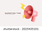 marketing time concept ... | Shutterstock .eps vector #2025435101