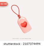 label sale on strings 3d vector ... | Shutterstock .eps vector #2107374494