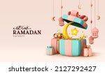 ramadan kareem holiday design.... | Shutterstock .eps vector #2127292427
