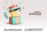 ramadan kareem holiday design.... | Shutterstock .eps vector #2138559207