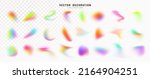 set of multicolored brush... | Shutterstock .eps vector #2164904251
