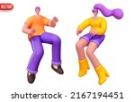 cartoon stylish character man... | Shutterstock .eps vector #2167194451