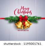 Christmas Vector Banner With...