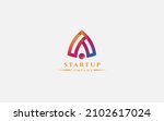 illustration logo apps for work ... | Shutterstock .eps vector #2102617024