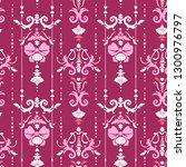 purple seamless pattern with...