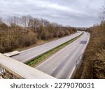 Small photo of An open route dual carriageway during a quite period. Just one of thousands of dual carriageways that stretch across the country.