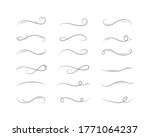 set of lines  borders and... | Shutterstock . vector #1771064237