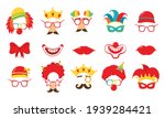 purim jewish holiday isolated... | Shutterstock .eps vector #1939284421