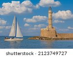Lighthouse Of Chania Greece...