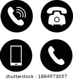 phone icon vector. mobile phone ... | Shutterstock .eps vector #1884973057