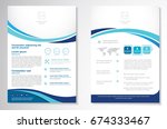 template vector design for... | Shutterstock .eps vector #674333467