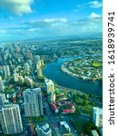 Small photo of “Goldcoast, Queensland / Australia June 7 2019: Goldcoast picturesque drone view on clear sky, random buildings, captured by Supriti Mukherjee.”