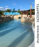 Small photo of “Goldcoast, Queensland/Australia June 09 2019:Supriti Mukherjee, Sea World, 1500 hrs, Artificially decorated water area in sea world”