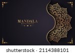 Luxury Mandala Background With...