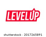 Red Level Up Logotype....