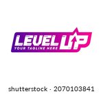 purple gradient level up... | Shutterstock .eps vector #2070103841