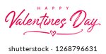 valentines day elegant... | Shutterstock .eps vector #1268796631
