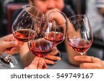 People Drink wine enjoy to night, Business People Party Celebration Success Concept