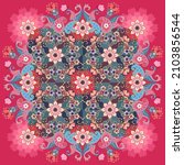 luxurious multicolor pattern... | Shutterstock .eps vector #2103856544