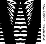 black and white abstract... | Shutterstock . vector #1805967937