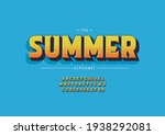 vector of stylized summer... | Shutterstock .eps vector #1938292081