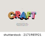 vector of stylized craft... | Shutterstock .eps vector #2171985921
