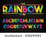 vector of stylized colorful... | Shutterstock .eps vector #450694981