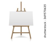 Small Easel With A Blank Canvas Free Stock Photo - Public Domain Pictures