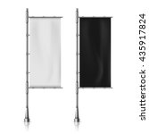 banner with folds | Shutterstock .eps vector #435917824
