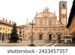 Small photo of Italy, Vigevano (Pavia) - 9 December 2023: Leonardo Museum with the "Pinacoteca", an ideal collection of all of Leonardo's works, reproduced to perfection.