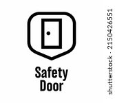 "safety door" vector... | Shutterstock .eps vector #2150426551